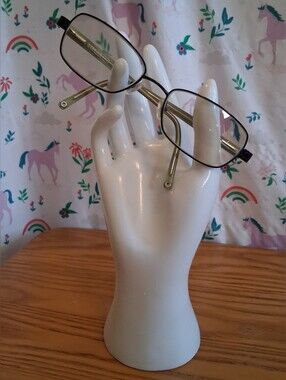 Vintage Y2K Coach Tonie Black & Green Signature Everyday Glasses Frames